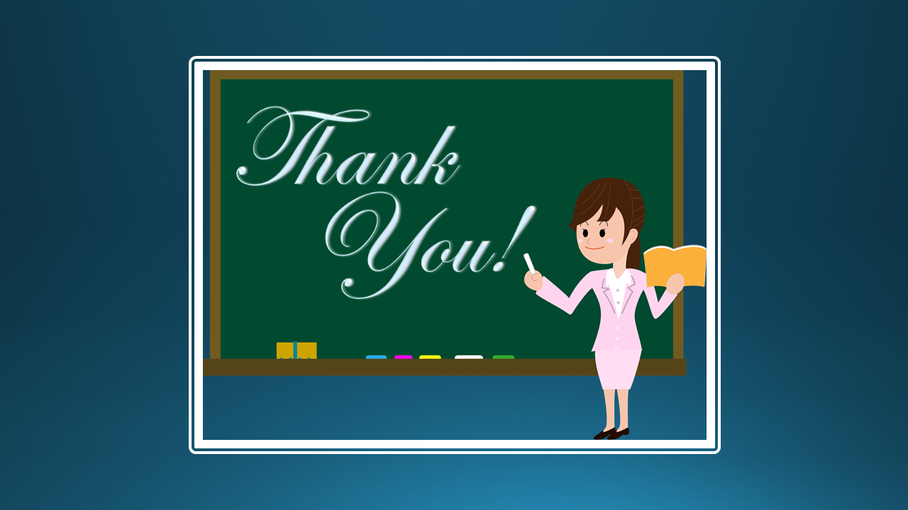 Free - Use Thank You PowerPoint Slide Template Presentation